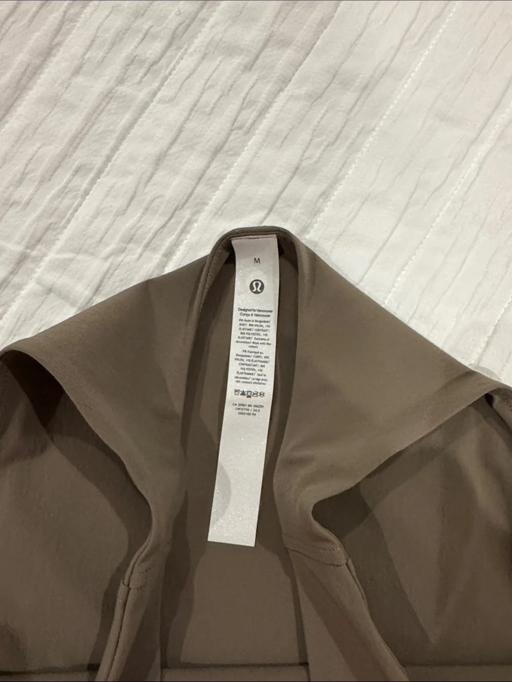lululemon athletica Layered Brown Tank Top